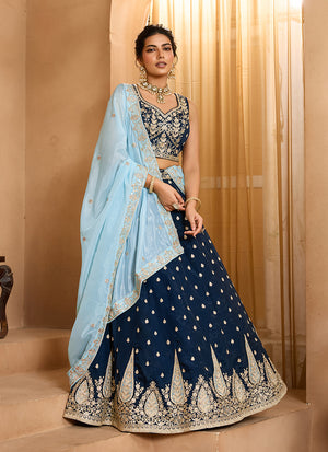 Silk Lehengas