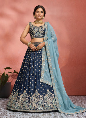 Silk Lehengas