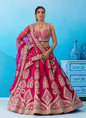 Silk Lehengas