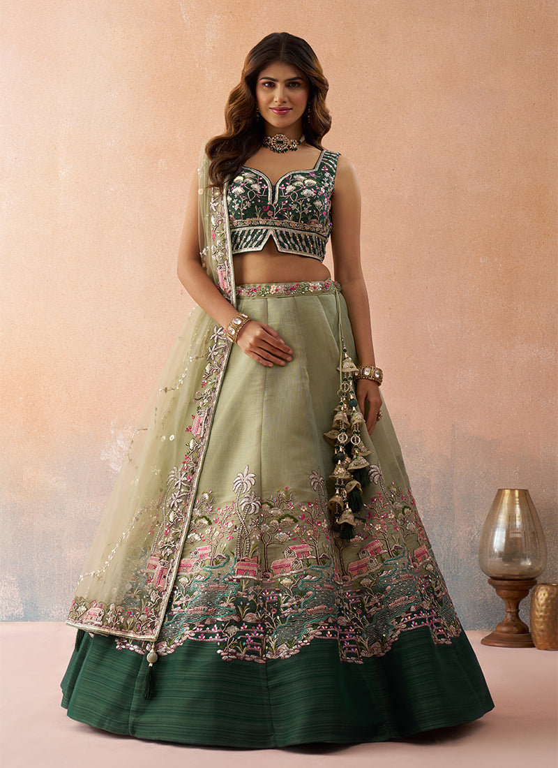 Buy Indian Wedding Lehenga Online