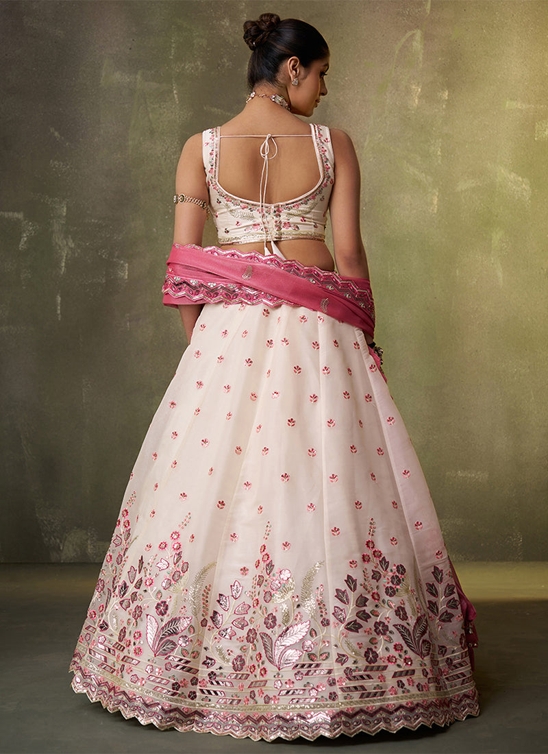 Shop Designer Partywear Lehenga Online