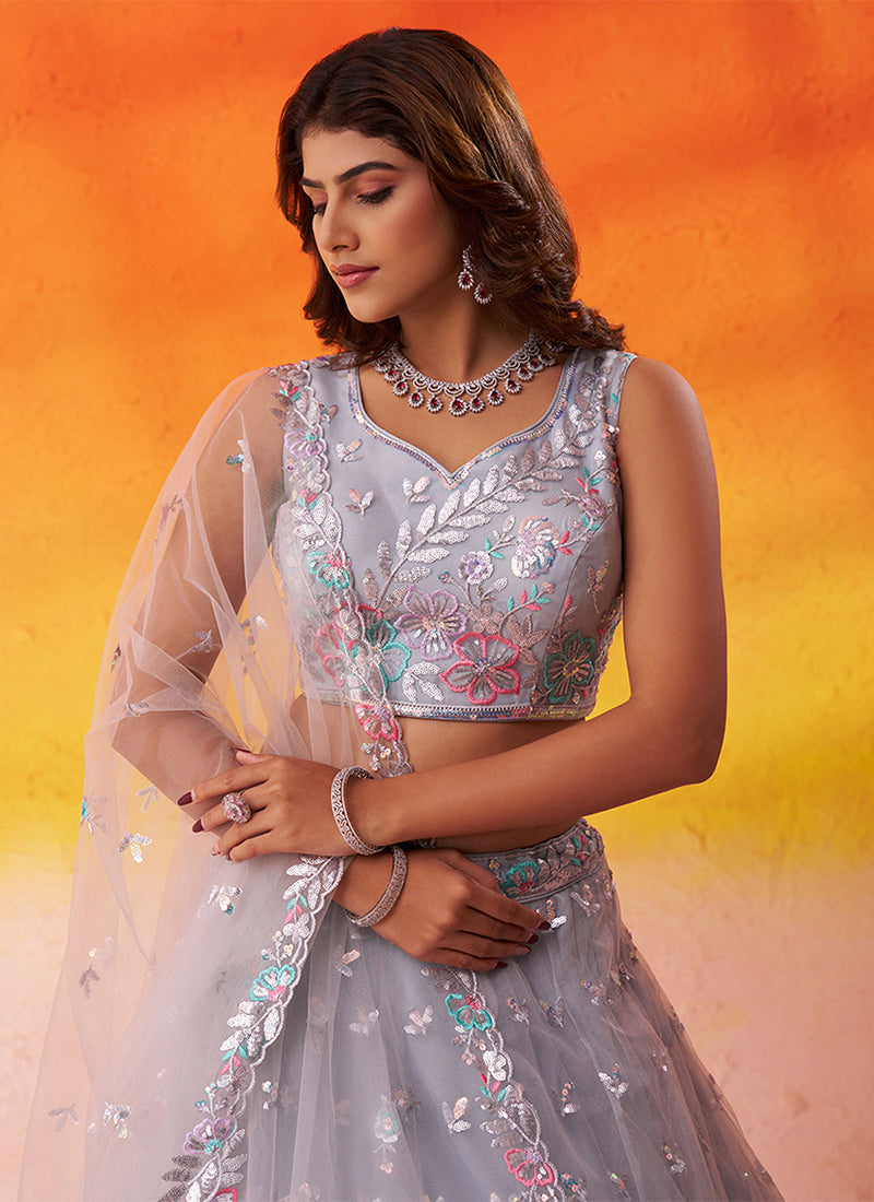 Shop Designer Partywear Lehenga Online