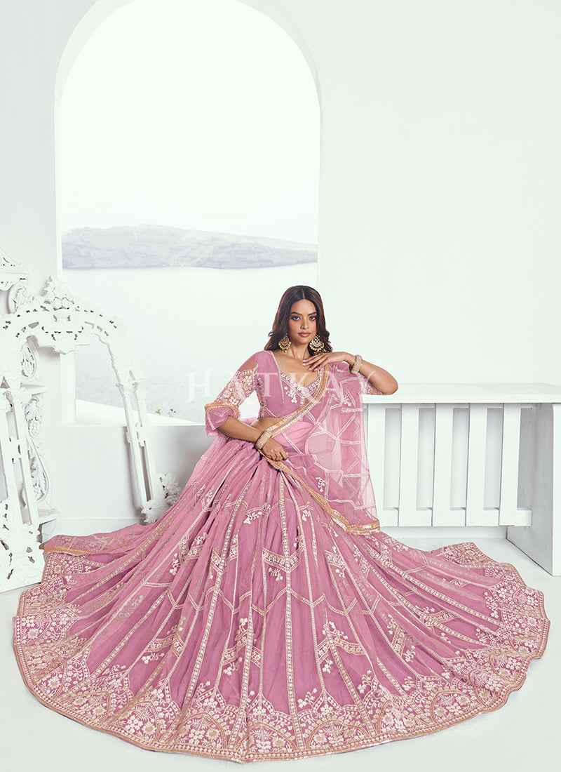 Get the latest bride reception lehenga for wedding
