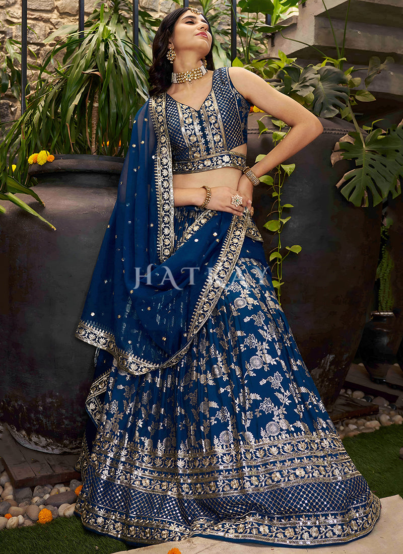 Buy Indian Lehenga In USA, UK, Canada, Germany, Australia With Free Shipping.
