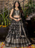 Black Embroidered Party Wear Lehenga Choli