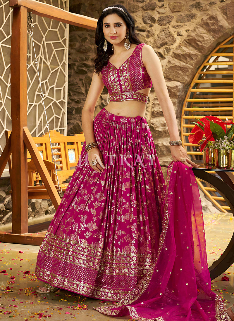 Buy Indian Lehenga In USA, UK, Canada, Germany, Australia With Free Shipping.