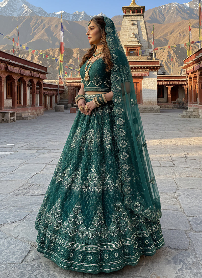 Shop Designer Partywear Lehenga Online