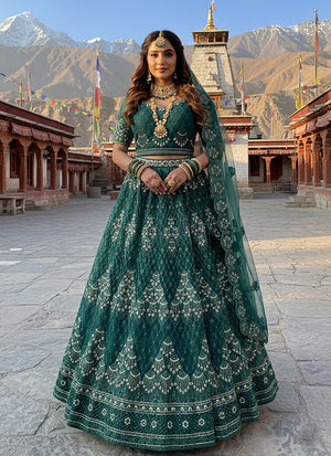 Net Lehenga