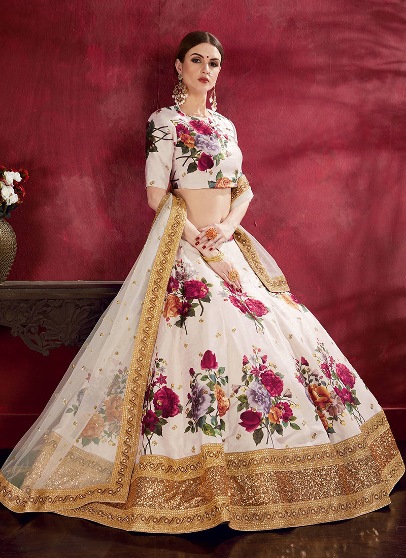 Buy Floral Lehengas 