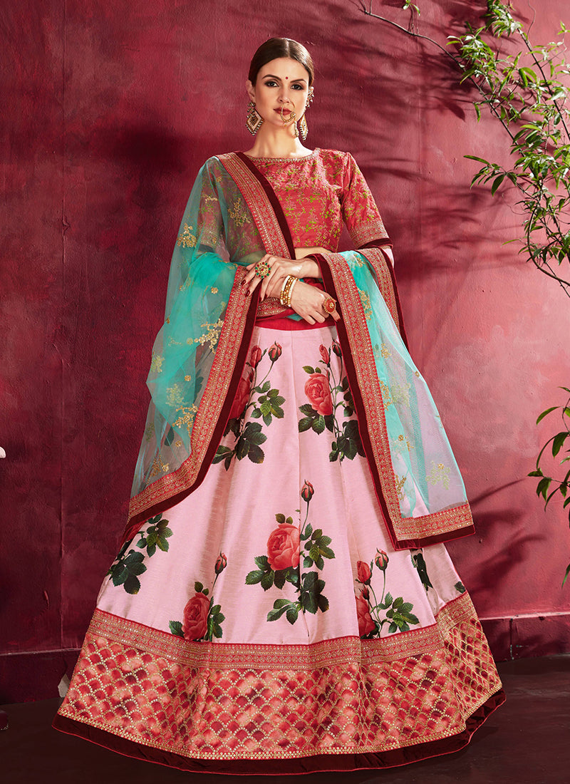 Buy Floral Lehengas 