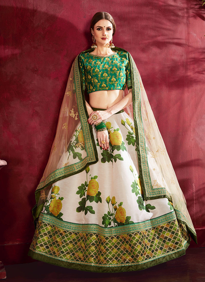 Buy Floral Lehengas 