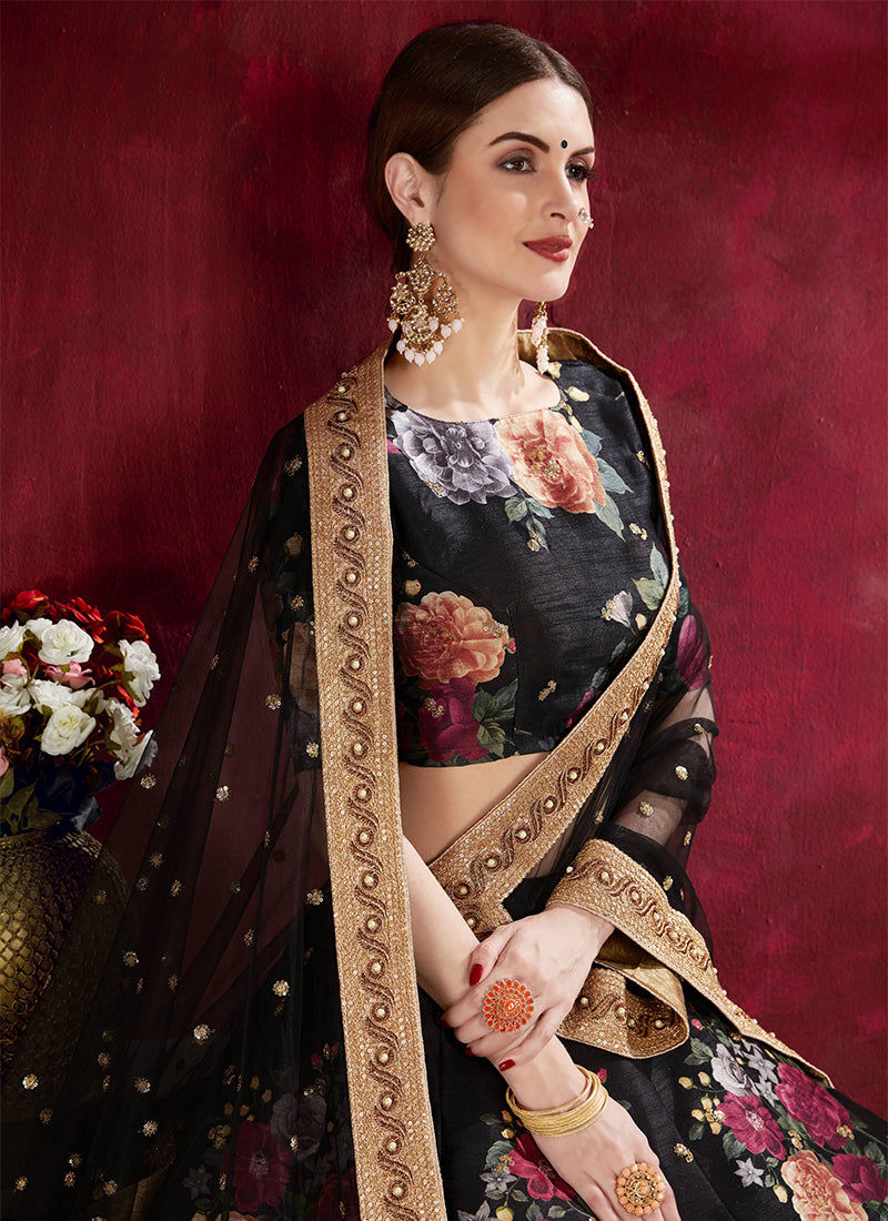 Buy Floral Lehengas Online In UK