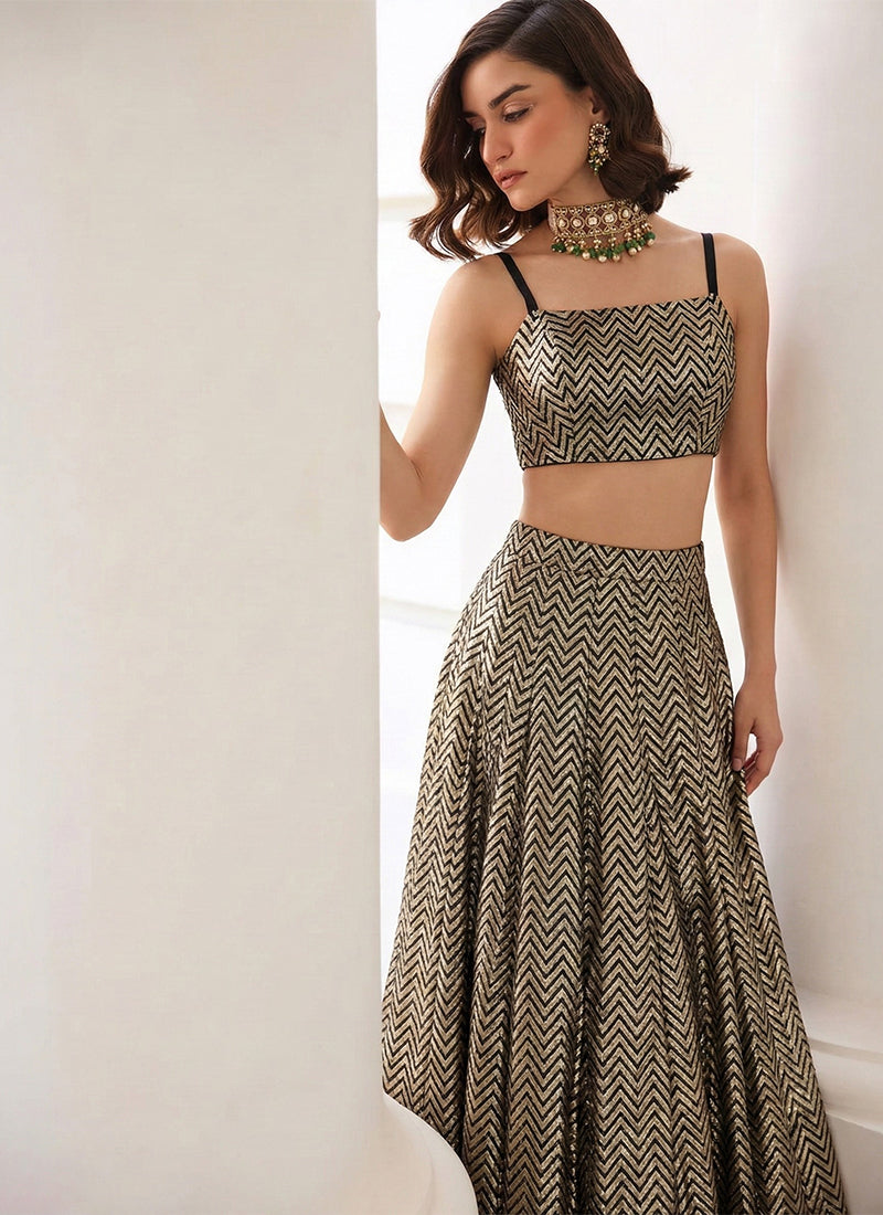 Buy Silk Lehenga In USA