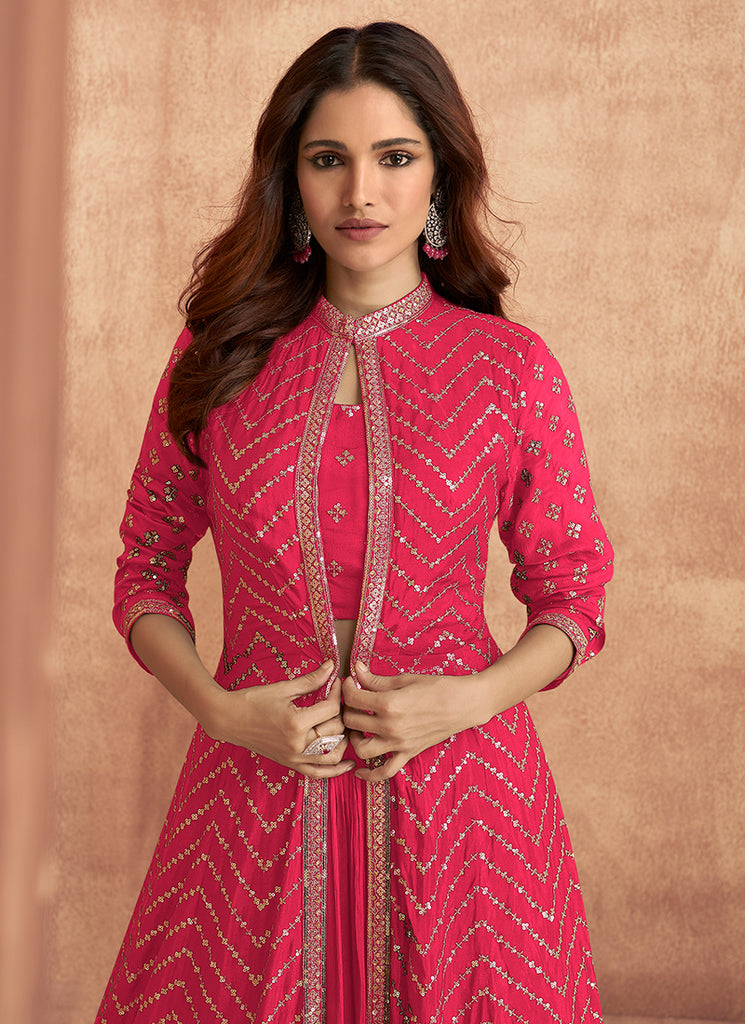 Buy Lehenga Choli With Jacket