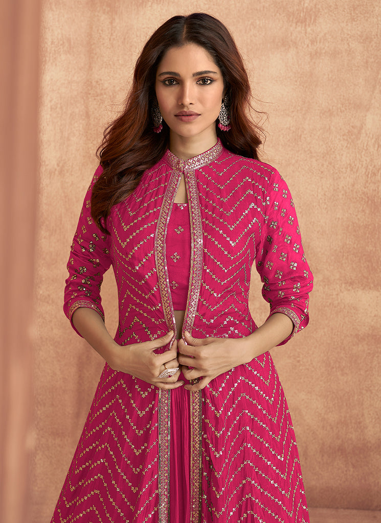 Buy Lehenga Choli With Jacket