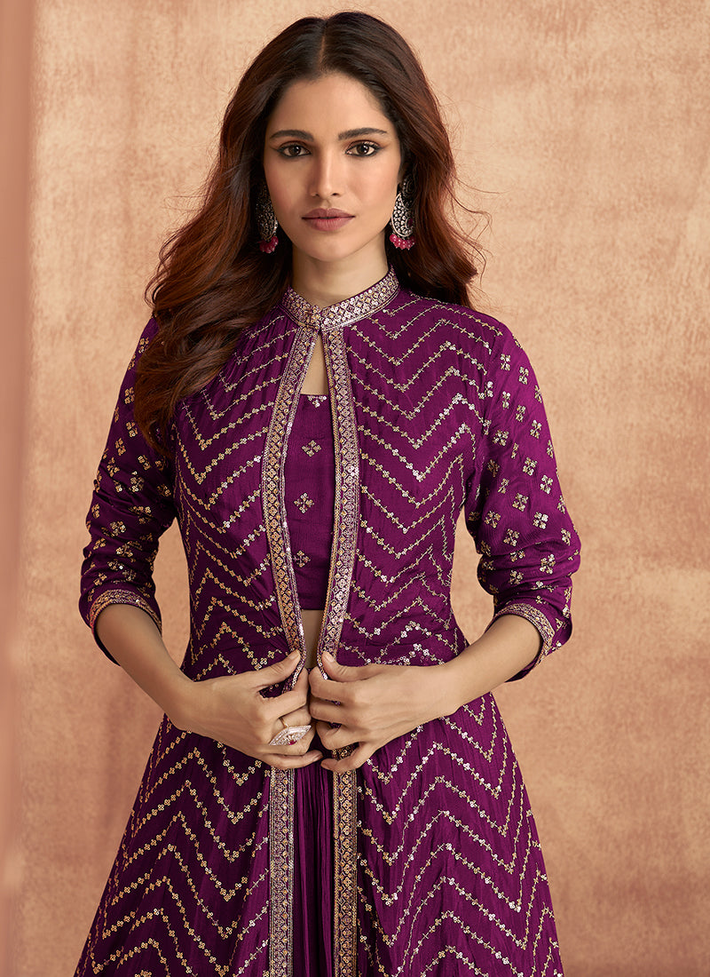 Buy Lehenga Choli With Jacket