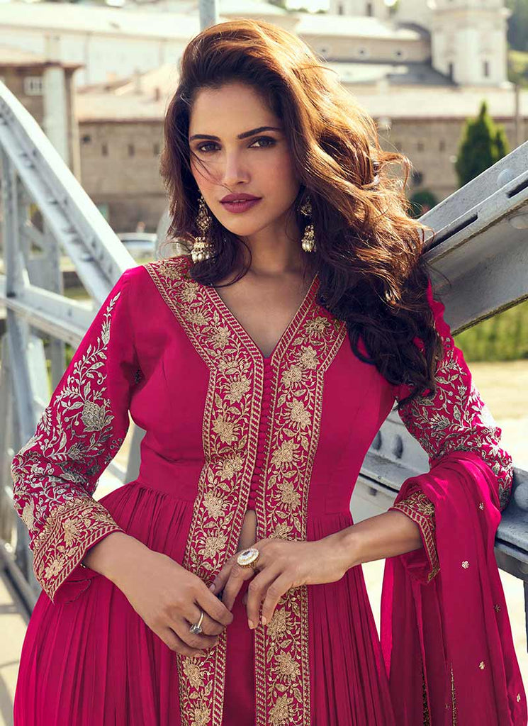 Buy Anarkali Pant Suit