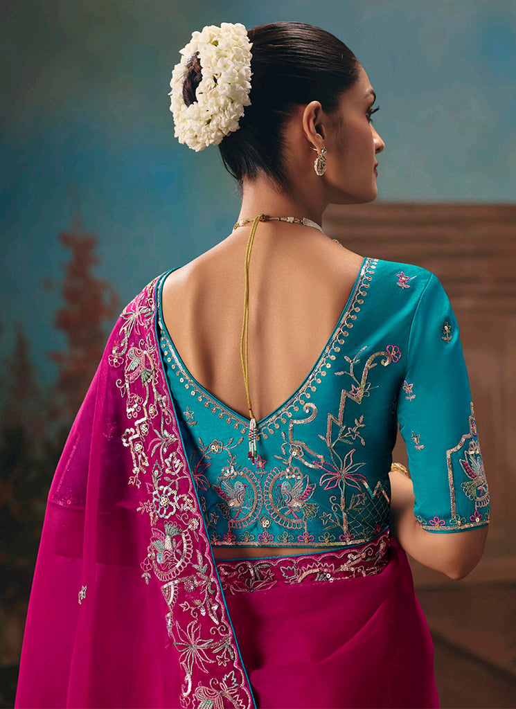 Buy Party Wear Saree In USA