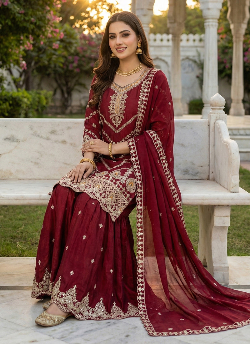 Buy Gharara Suit In Uk
