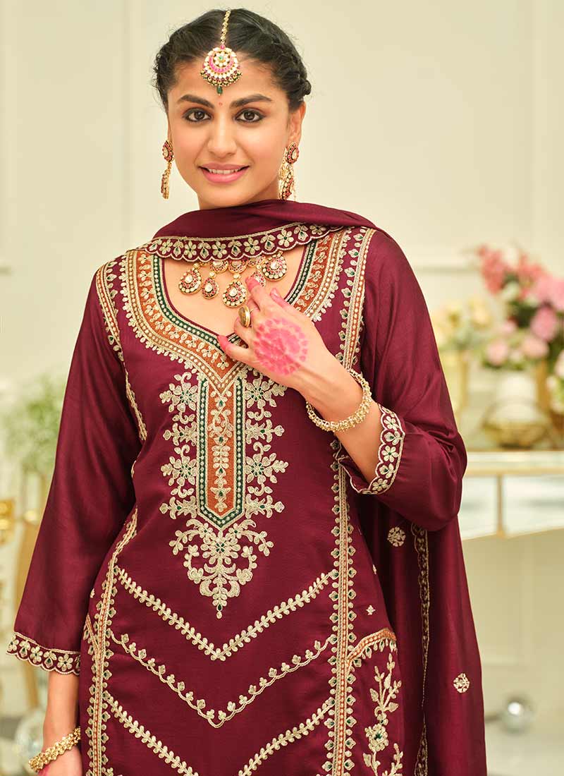 Buy Pakistani Palazzo Suit
