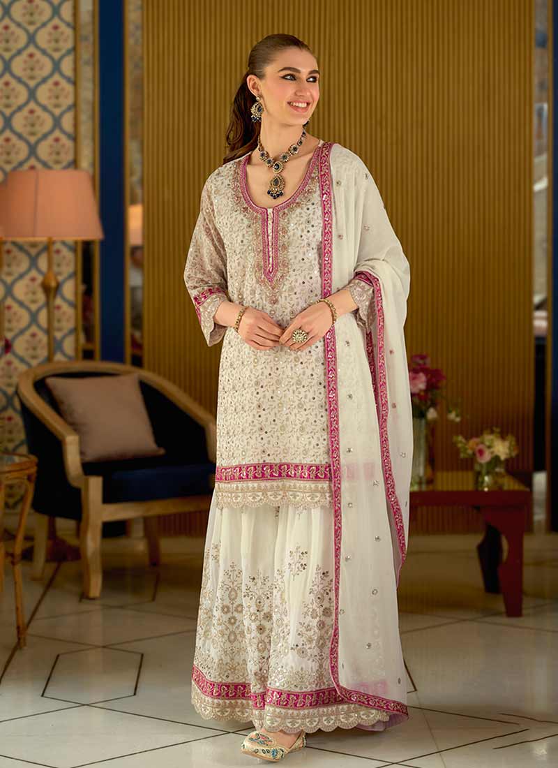 Buy Gharara Style Suit In Canada