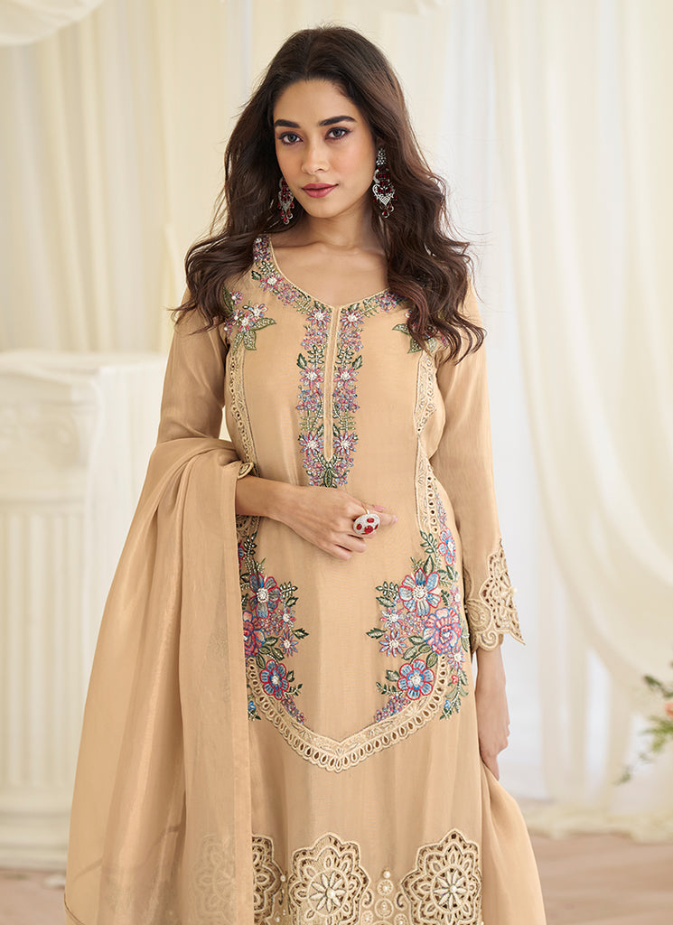 Buy Kurta Palazzo Suit In UK