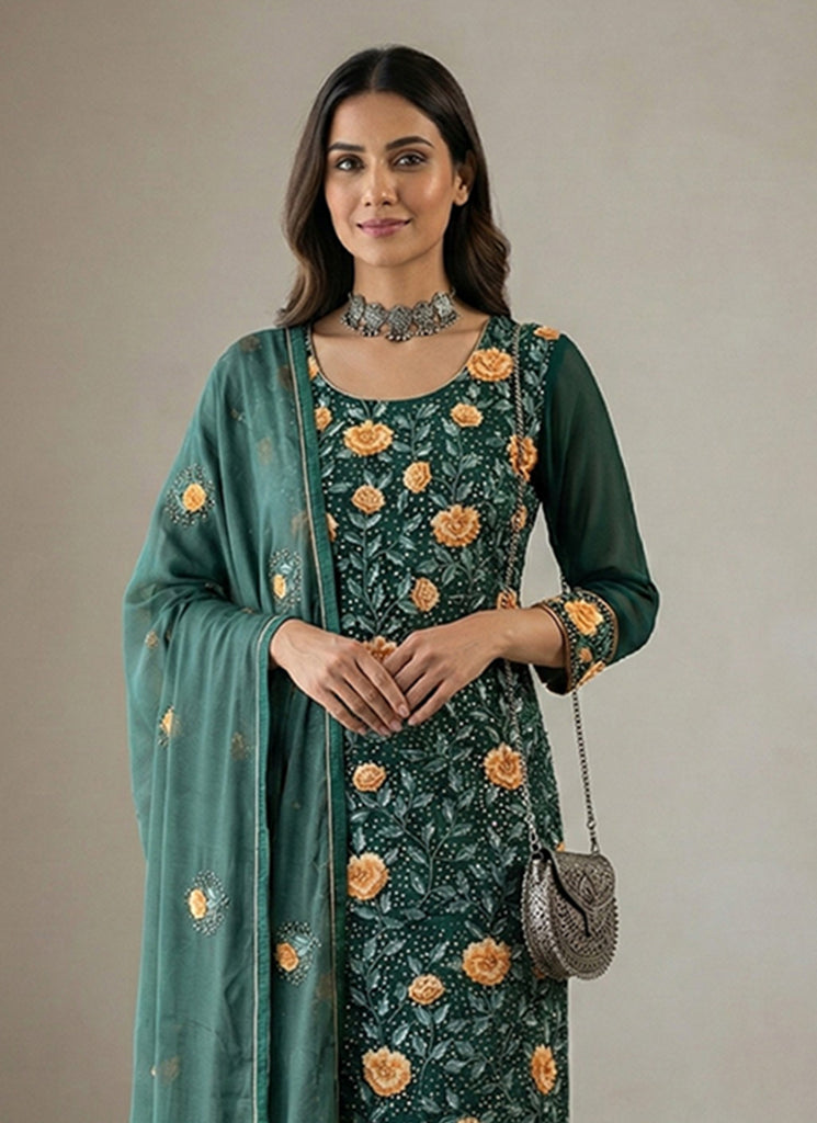 Buy Pakistani Pant Suit