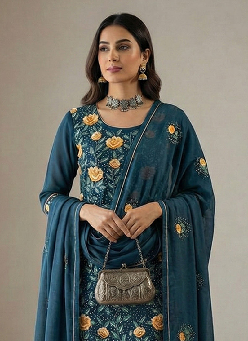 Buy Pakistani Pant Suit 