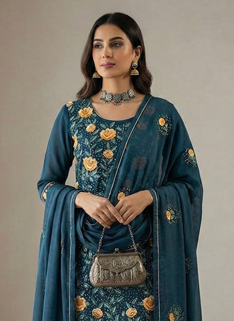 Buy Pakistani Pant Suit 