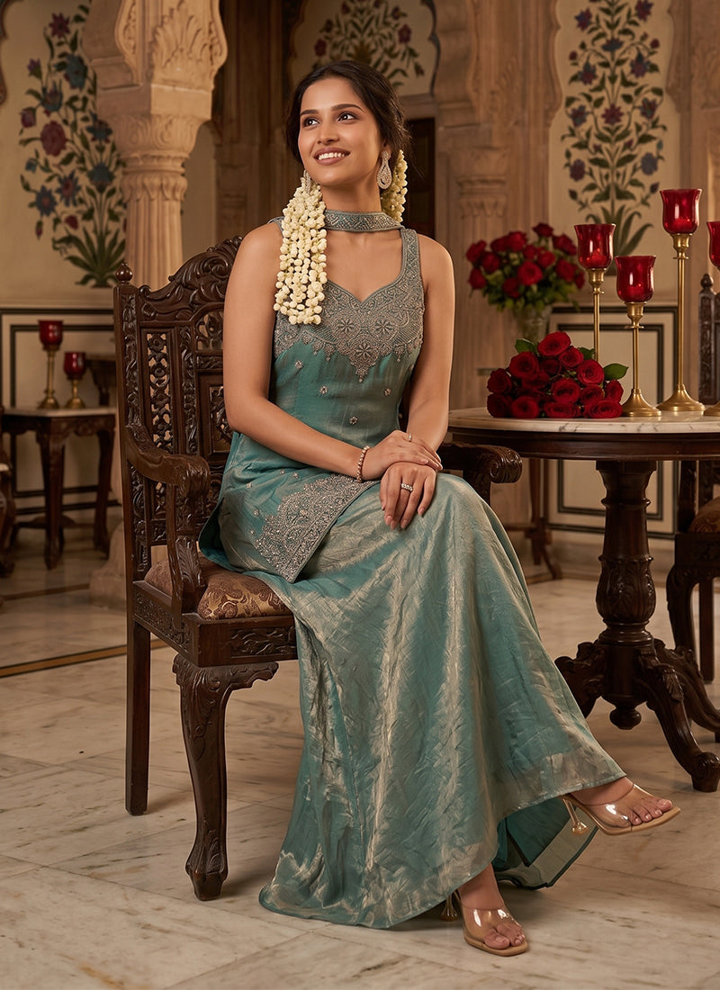 Buy Kurta Palazzo Suit In USA