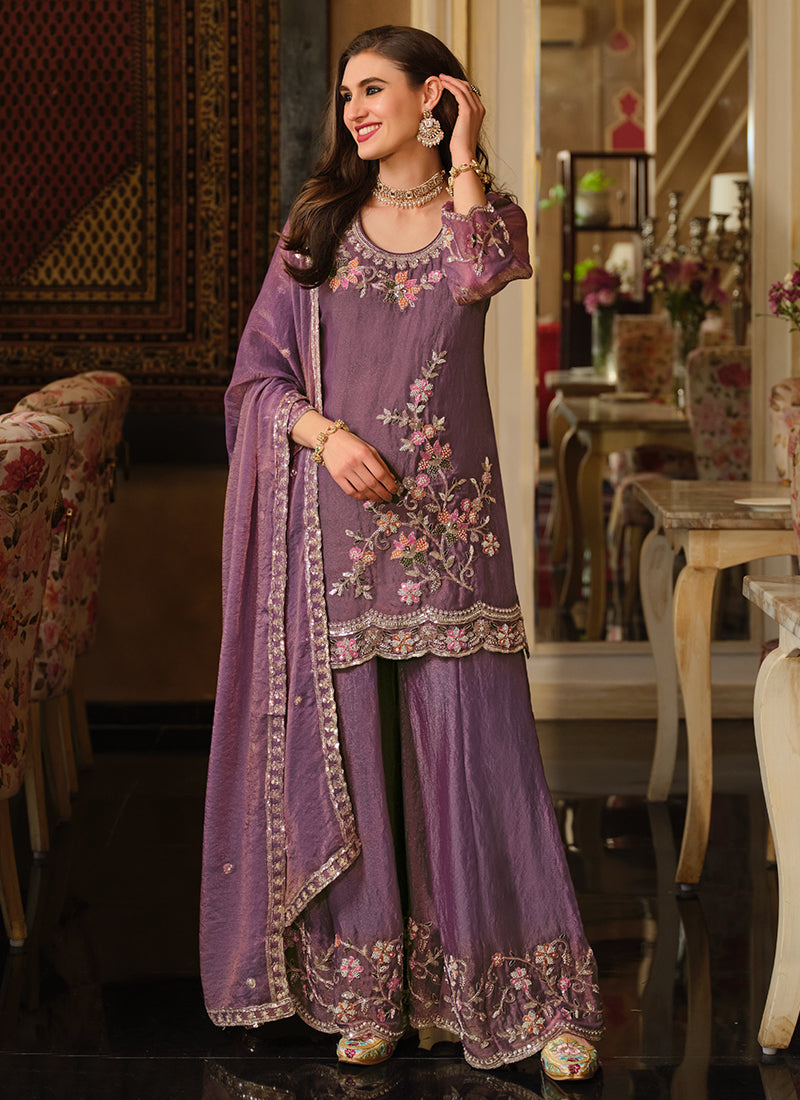 Buy Kurta Palazzo Suit In UK