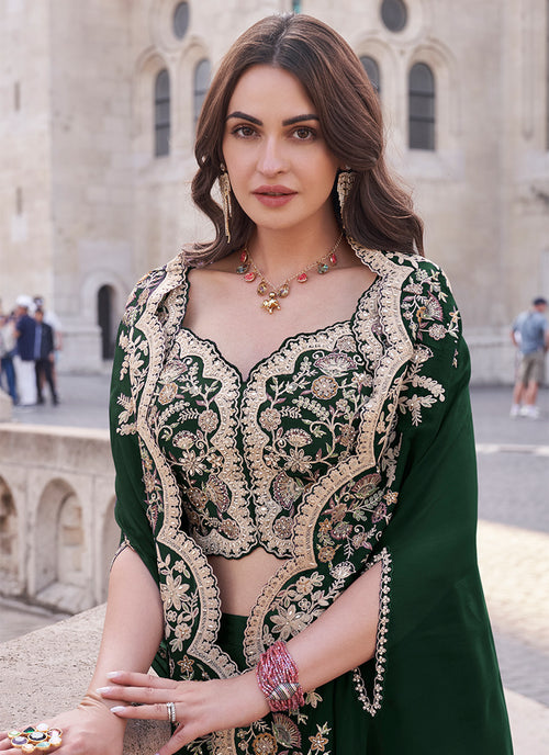 Buy Cape Style Palazzo Suit