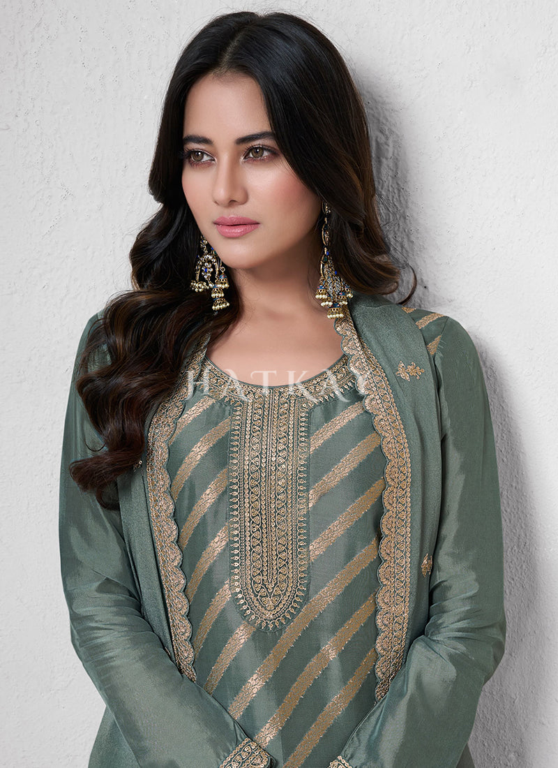 Buy Palazzo Style Suit