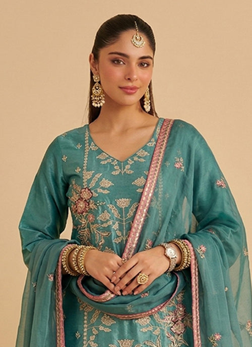 Buy Pakistani Style Pant Suit 