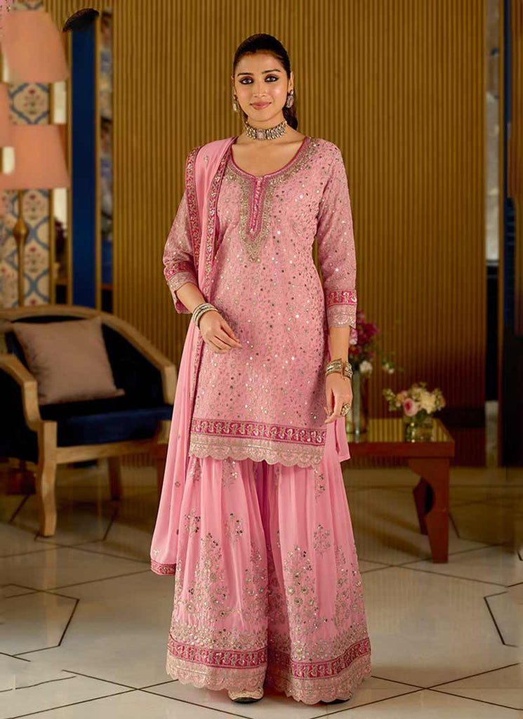 Buy Gharara Style Suit In UK