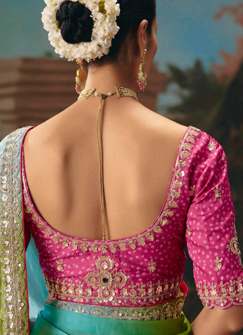 Buy Party Wear Saree In USA