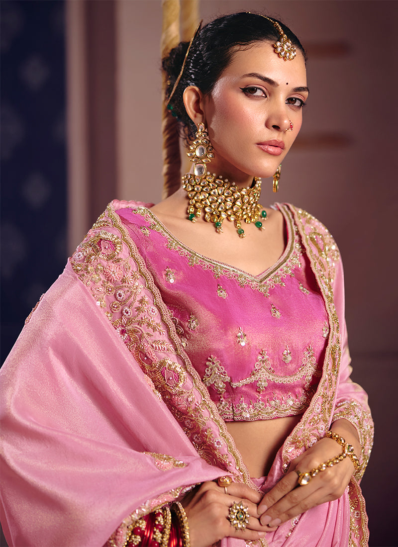 Buy Tissue Silk Saree