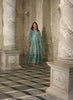 Taskeen – Aqua Teal Anarkali Suit