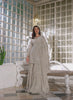 Shafaq – Silver Grey Gharara Set