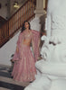 Nazm – Rose Pink Lehenga Set