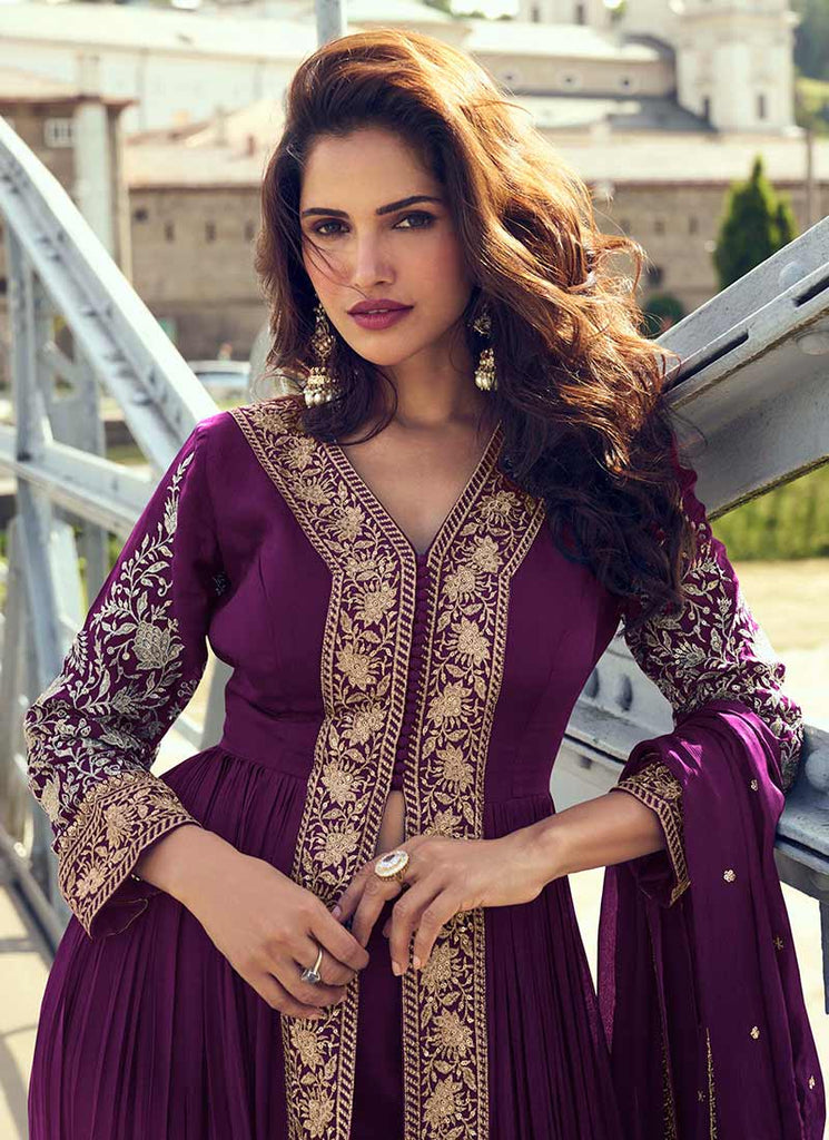 Buy Anarkali Pant Suit