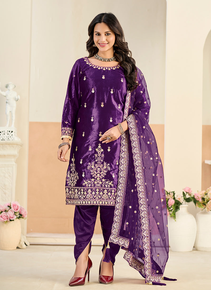 Buy Dhoti Style Suit In UK