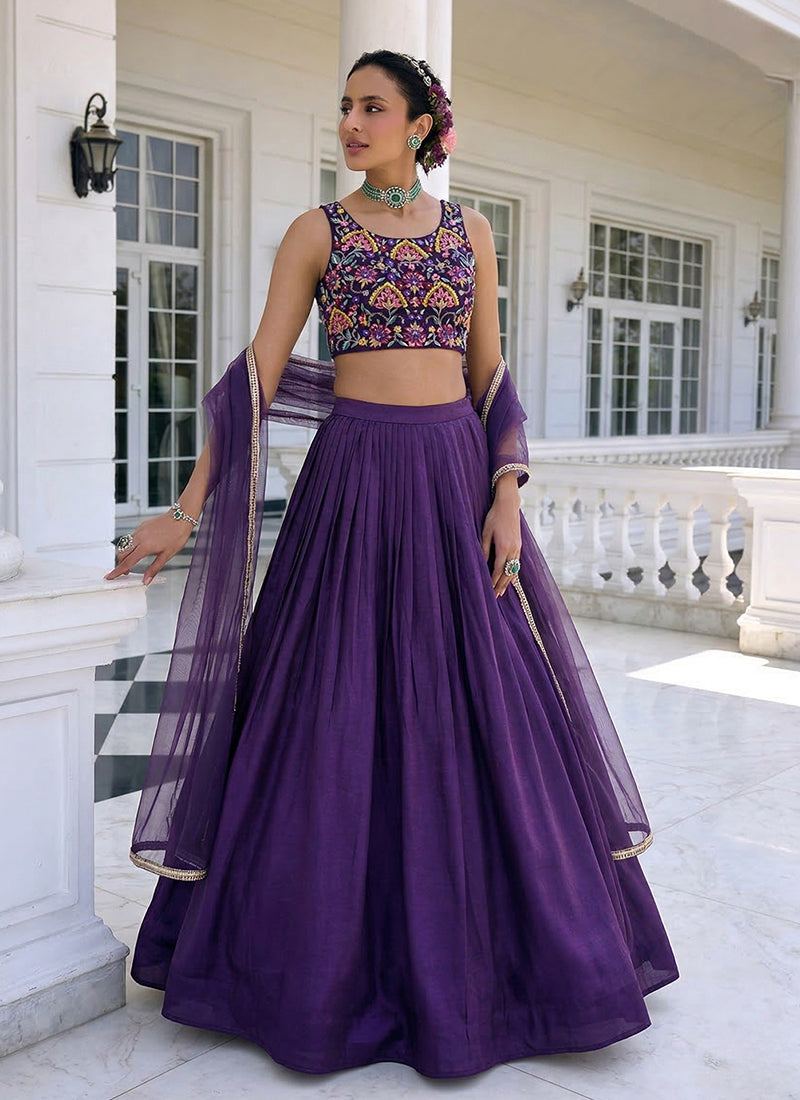 Buy Silk Lehenga In Uk