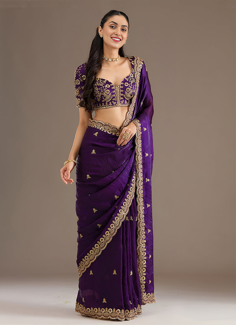 Buy Designer Wedding Saree