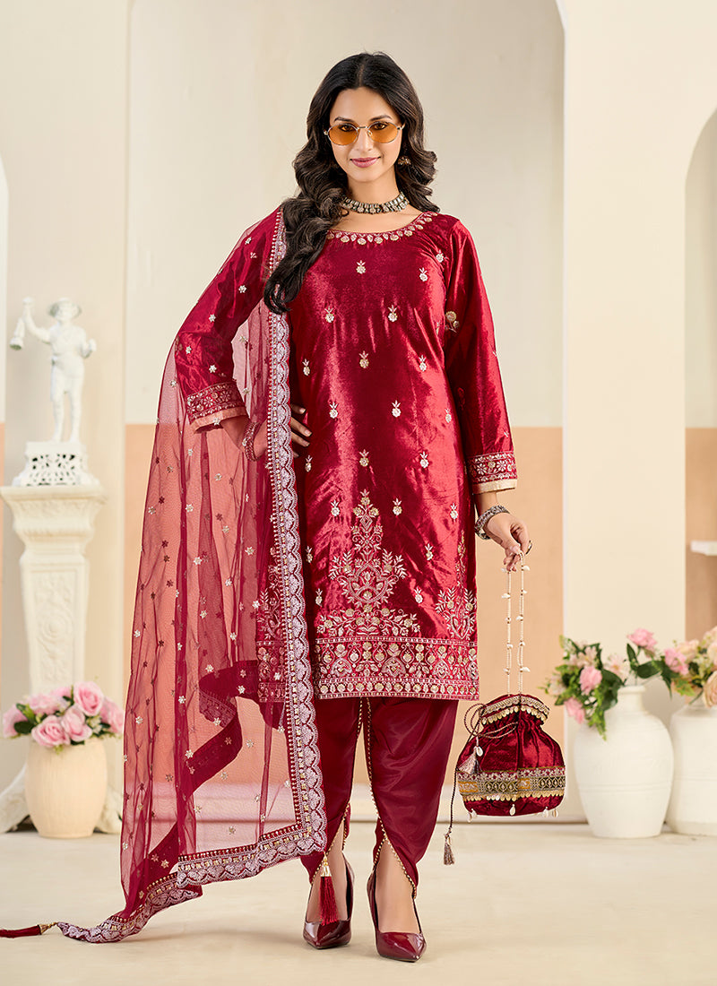 Buy Dhoti Style Suit In USA