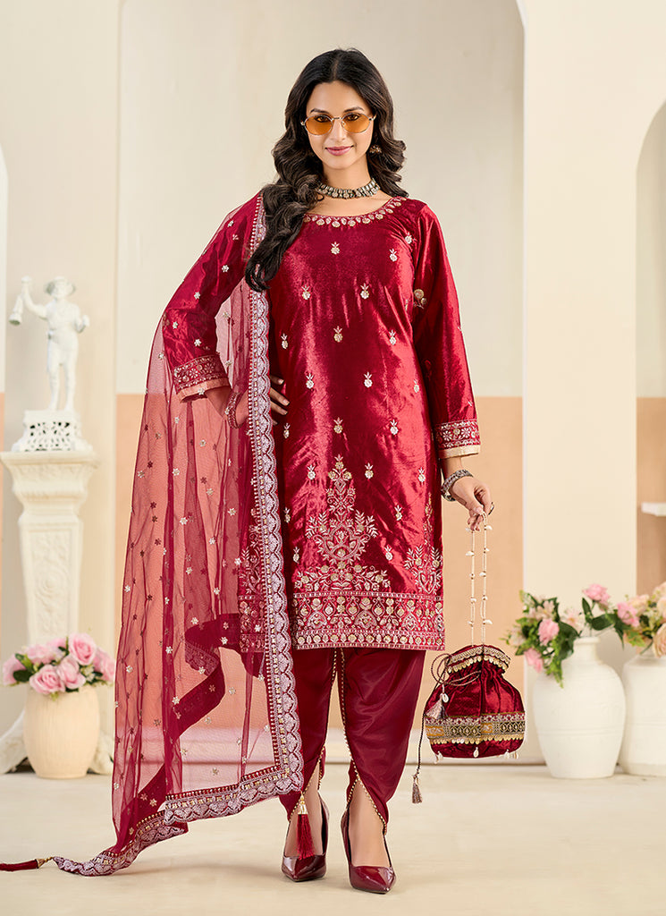 Buy Dhoti Style Suit In USA
