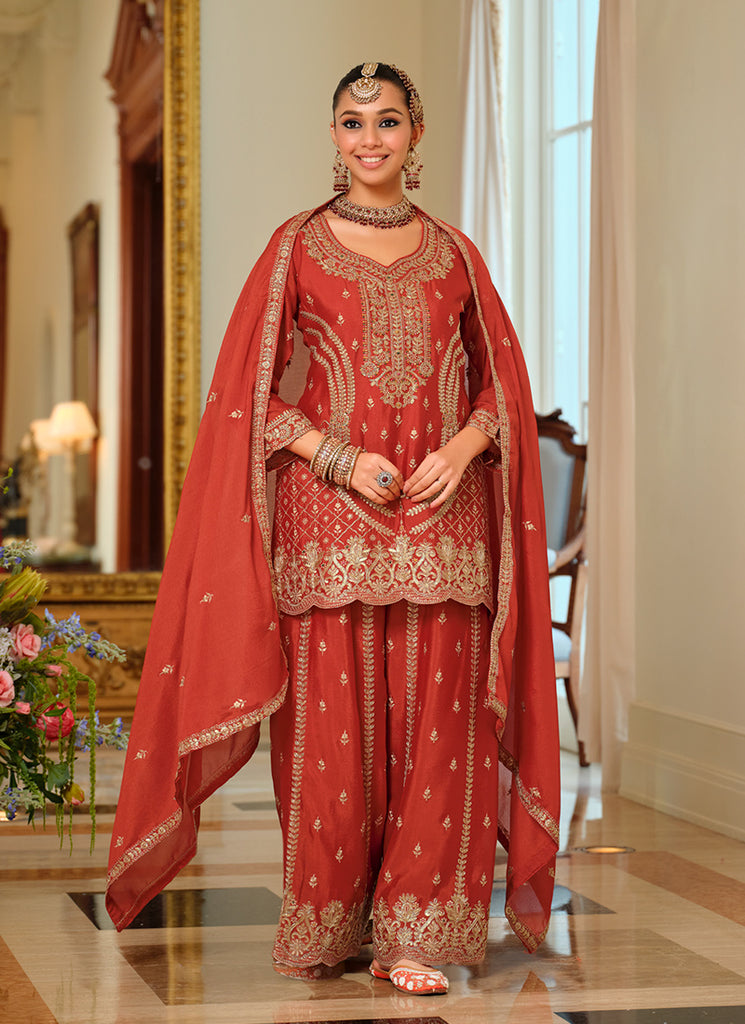 Buy Festive Palazzo Suit In Canada