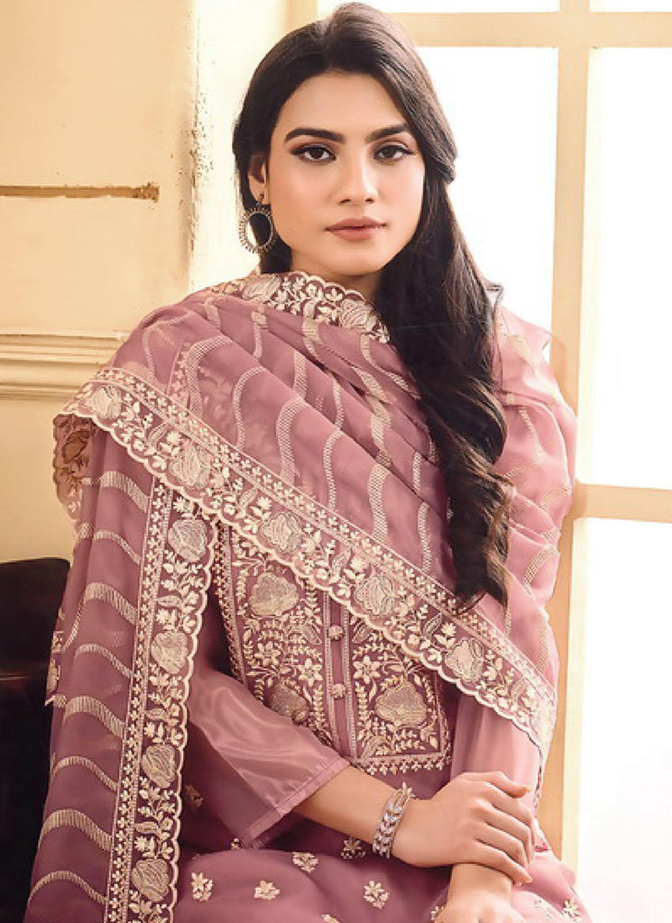 Buy Pakistani Dress - Rose Pink Pakistani Straight Suit In UK Buy Pakistani Dress - Rose Pink Pakistani Straight Suit In UK