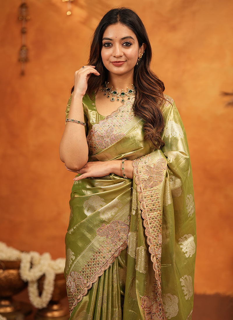 Buy Indian Partywear Saree At Hatkay