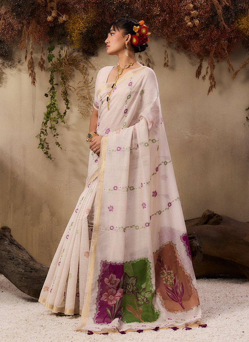 Buy Casual Wear Saree In Uk